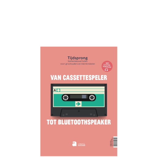 Anna Pops boeken Boek Tijdsprong: Van cassettespeler tot Bluetoothspeaker