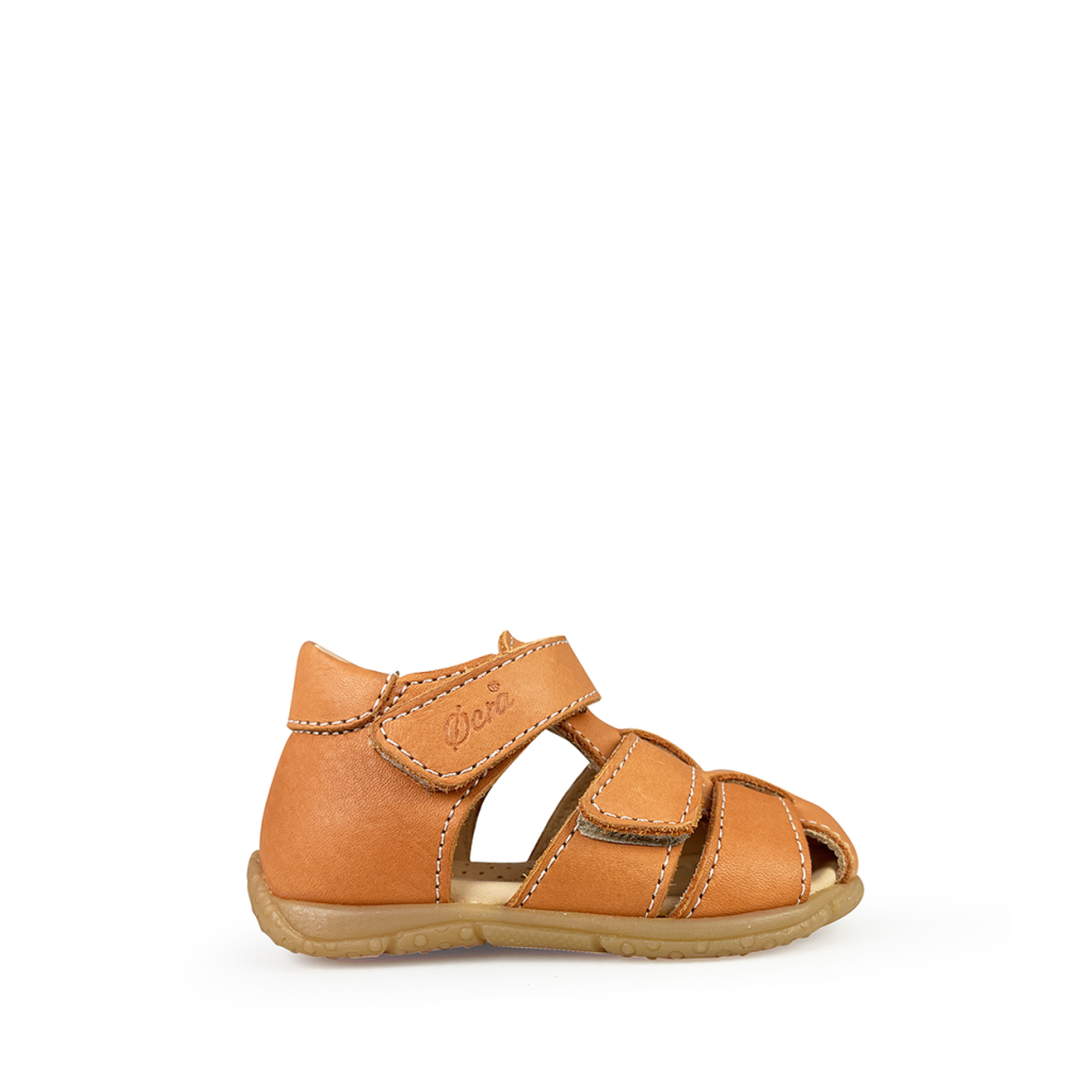 Ocra - Eerste stapper oranje sandaal