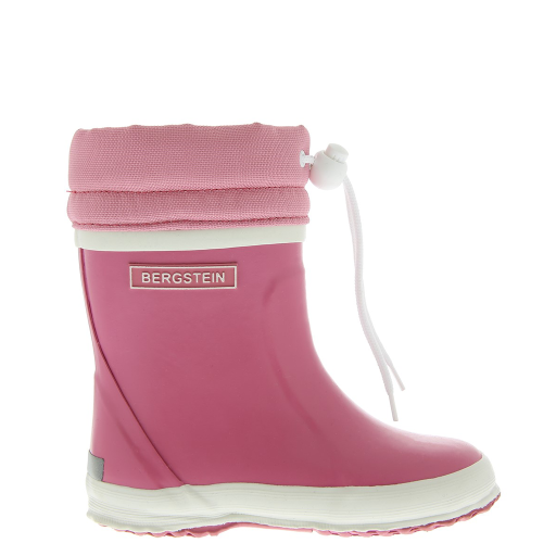Kinderschoen online Bergstein Regenlaarzen Roze rubberen winterlaarsjes met wol