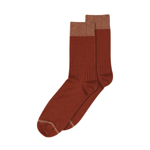 Kinderschoen online mp Denmark korte kousen Wollen rib sokken met glitter