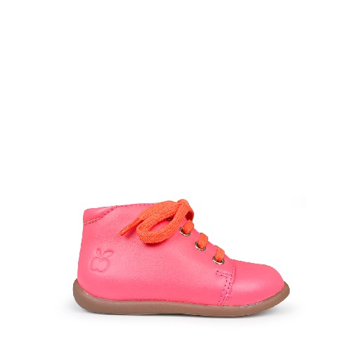 Kids shoe online Pom d'api first walkers Stand-up bottine in Corail