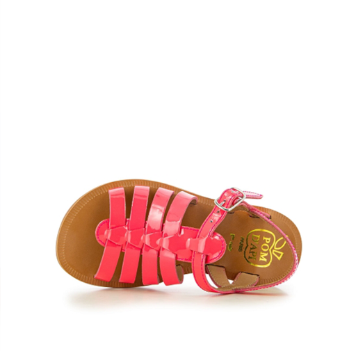 Pom d'api sandals Plagette Strap Sandal Pink Neon