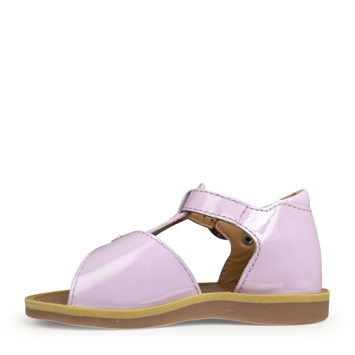 Pom d'api first walkers Sandal lilac lacquer