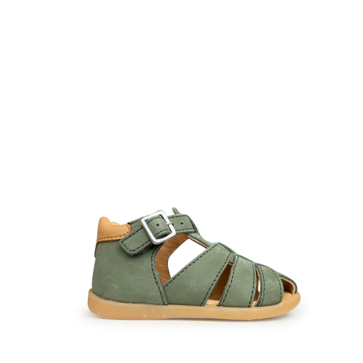Kids shoe online Romagnoli  sandals Green sandal