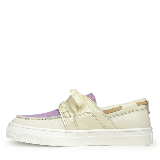 Romagnoli  boat shoes Boot shoe lilac white