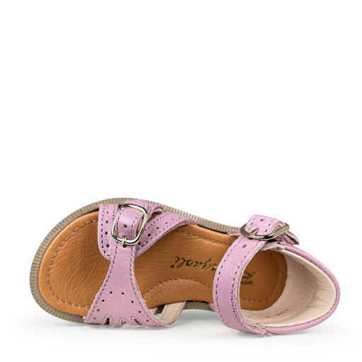 Romagnoli  sandalen Lila sandaal met gespen