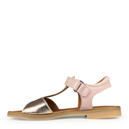 Romagnoli  sandalen Roos metallic sandaal