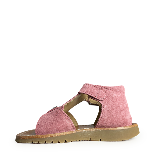 Gallucci sandalen Roze sandaal met gespen