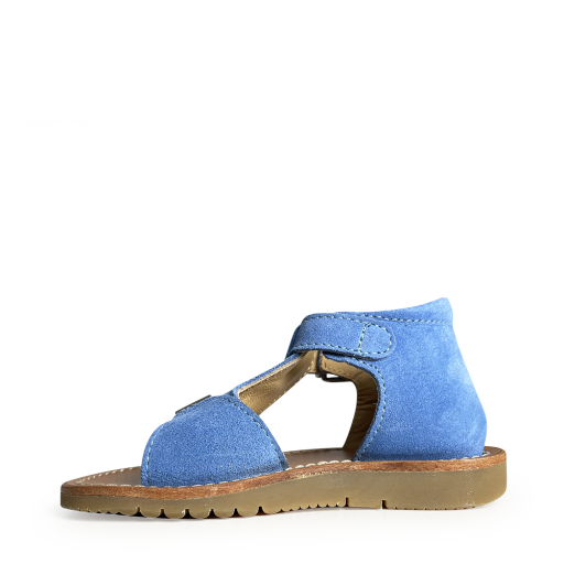 Gallucci sandals Blue sandal with buckles