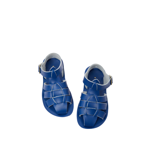 Kinderschoen online Salt water sandal sandalen Salt-Water Shark sandal cobalt