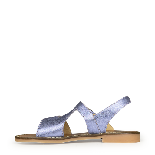 Clotaire sandals Metallic lilac sandal
