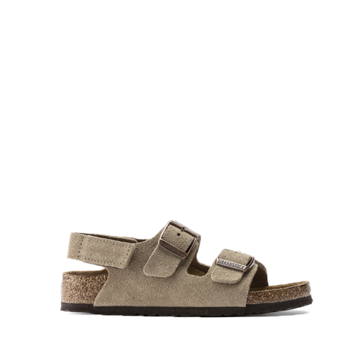 Kids shoe online Birkenstock sandals Milano HL Leve Taupe