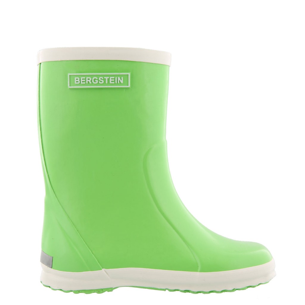 Bergstein - Lime green wellington boot