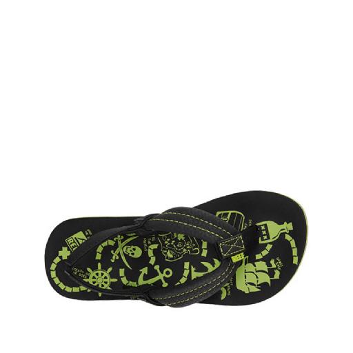Kids shoe online Reef slippers Flip flop in shades of green