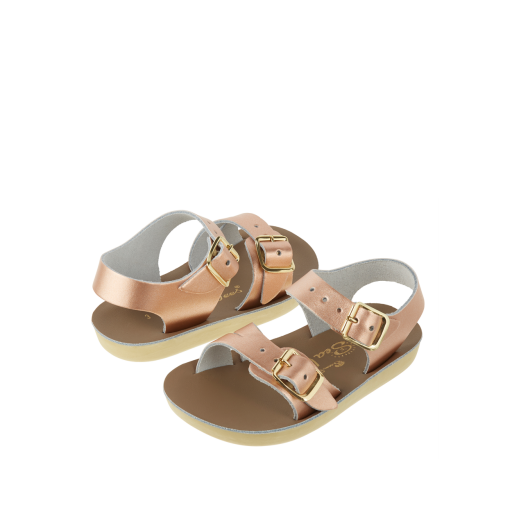 Salt water sandal sandalen Seawee Premium sandaal in ros goud