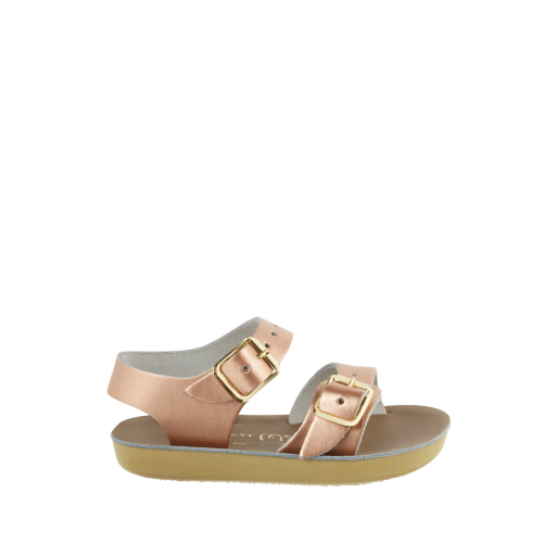 Salt water sandal sandalen Seawee Premium sandaal in ros goud