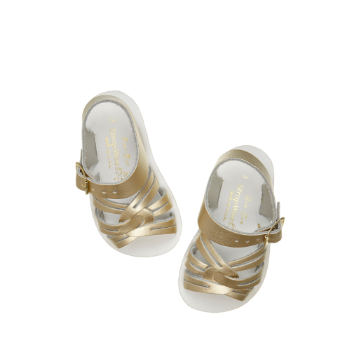 Salt water sandal sandalen Strapwee sandaal in goud