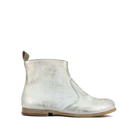 Kids shoe online Pp short boots Short boot in gold on white