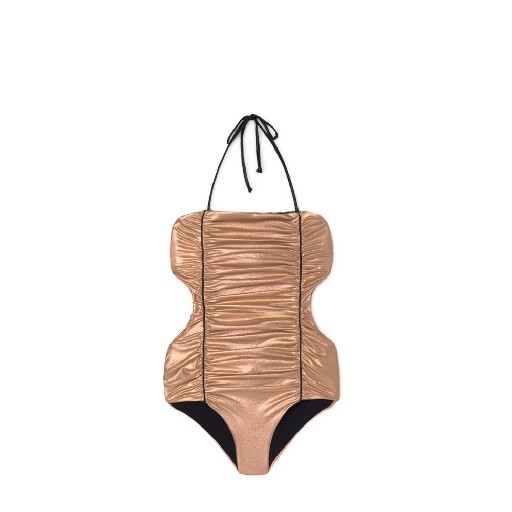 Little Creative Factory bathing suit Vintage trikini copper