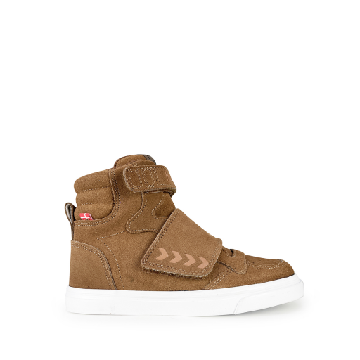 Hummel trainer Tough sneaker in brown with lining