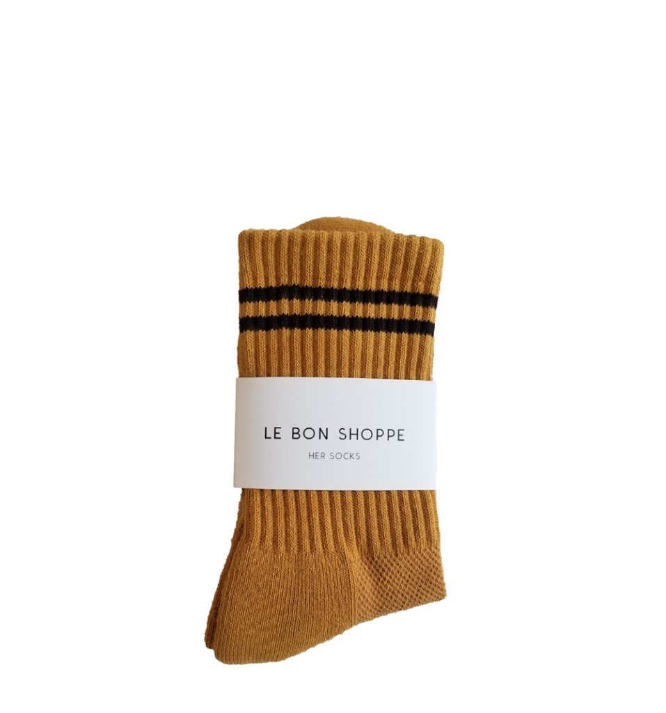 Le Bon Shoppe - Le Bon Shoppe - Boyfriend Socks - biscotti/Beige