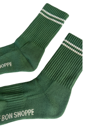 Le Bon Shoppe korte kousen Le Bon Shoppe - Boyfriend Socks MOSS