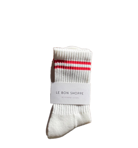 Le Bon Shoppe short socks Le Bon Shoppe - boyfriend socks - clean white