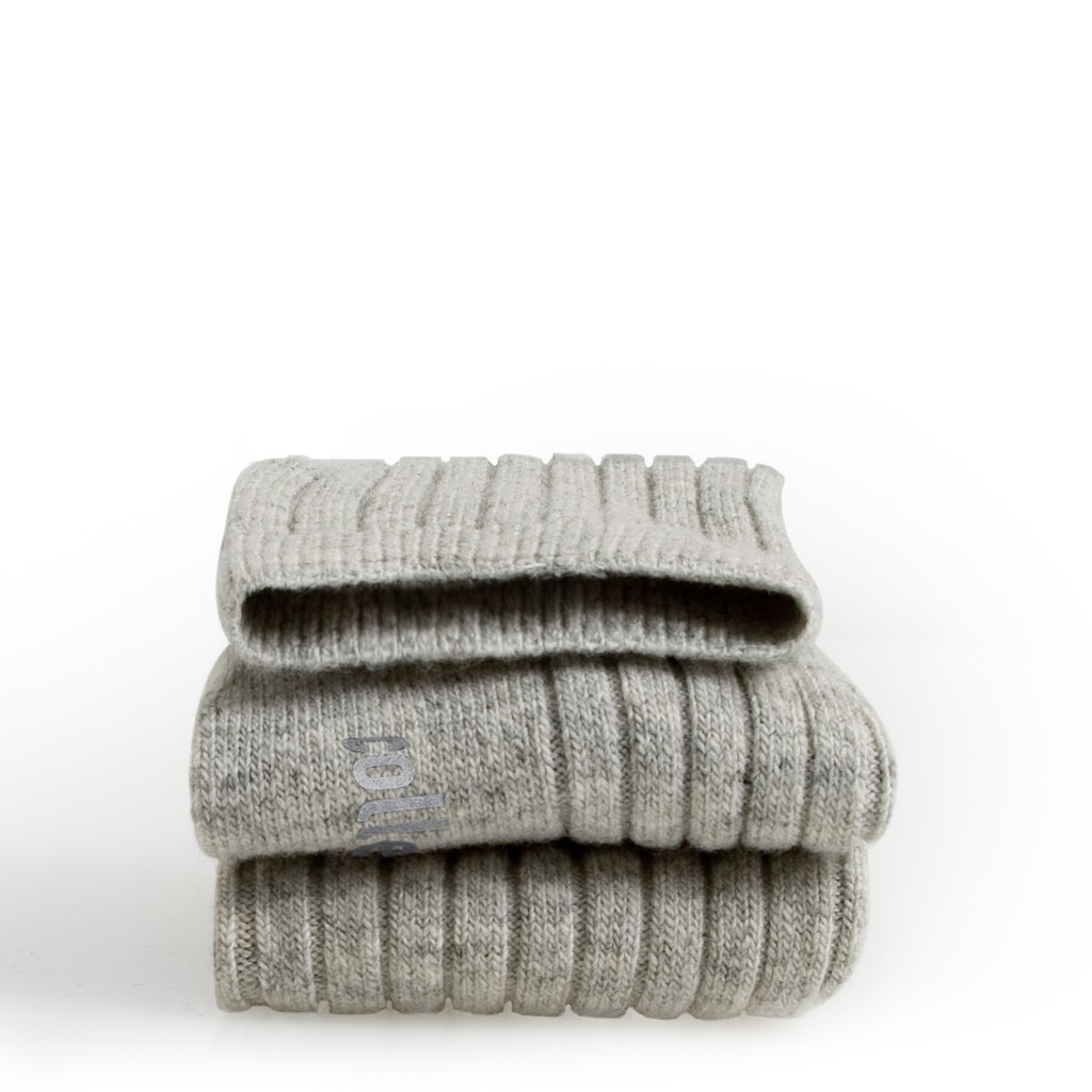 Collegien - Half-high stockings wool-cashmire smoky