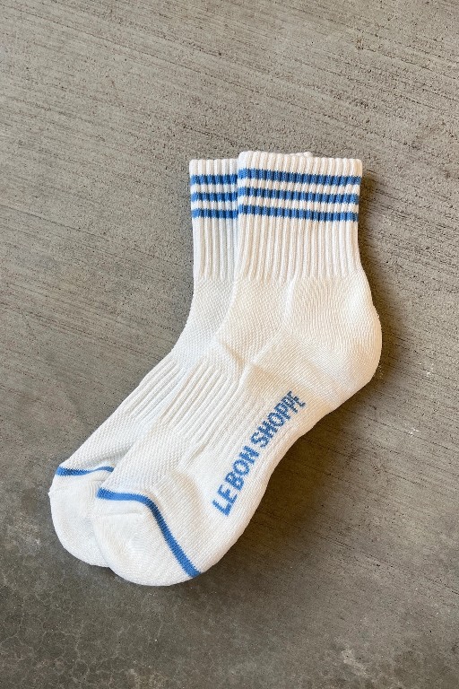 Le Bon Shoppe short socks Le Bon Shoppe - Girlfriend Socks White
