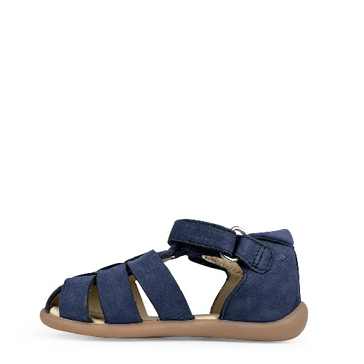 Pom d'api sandals Blue sandal with closed heel