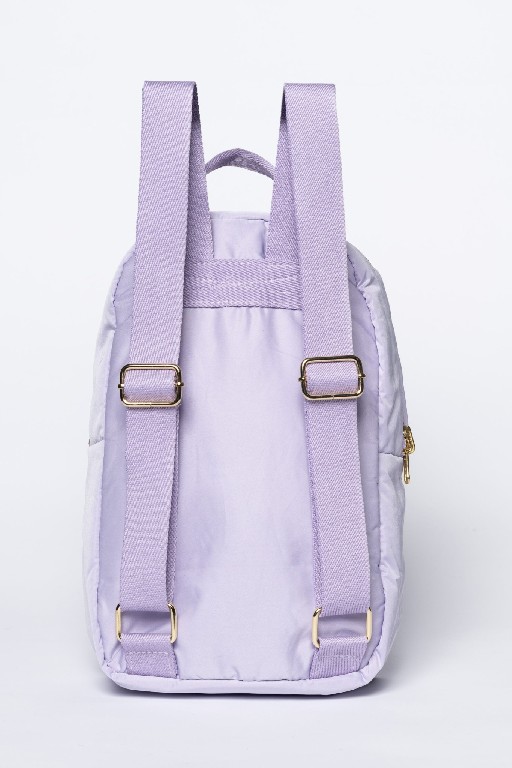 Studio Noos schoolbag Purple puffy mini backpack