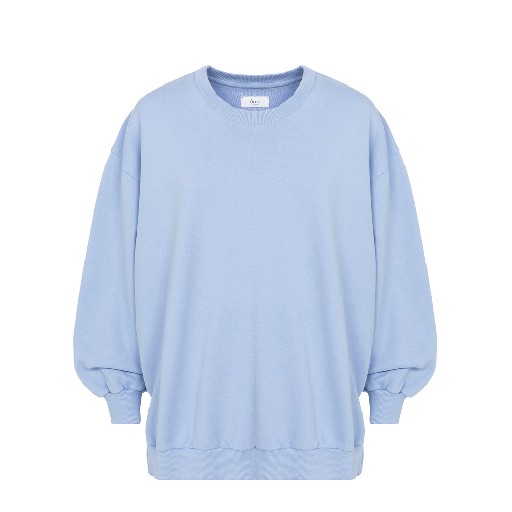 Kinderschoen online Âme sweaters Oversized sweater lichtblauw Âme