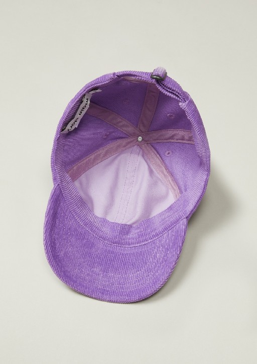 Main Story caps Purple cap with logo Main Story