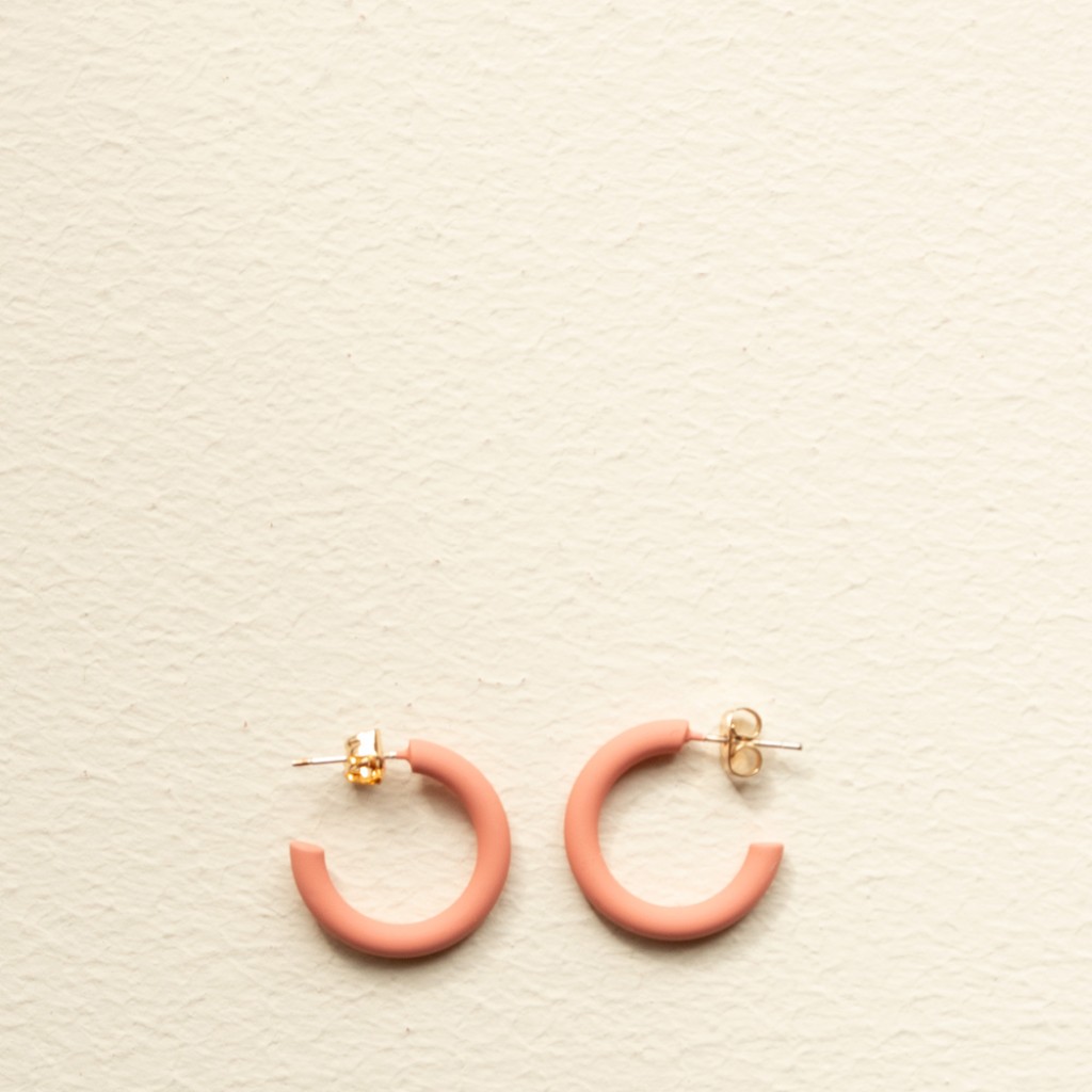 Sticky Lemon earring Earrings le rayon de soleil french pink