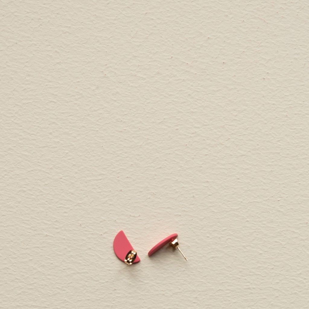 Sticky Lemon / Sticky Sis - Earrings sunnies tulip pink