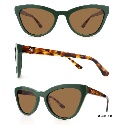 Grech & co. Sunglasses Sunglasses Sherwood Green + Brown Tortoise