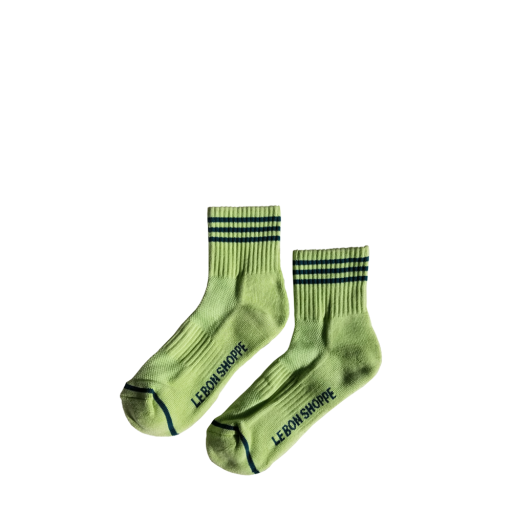 Kids shoe online Le Bon Shoppe short socks Le Bon Shoppe - Boyfriend Socks Pistachio