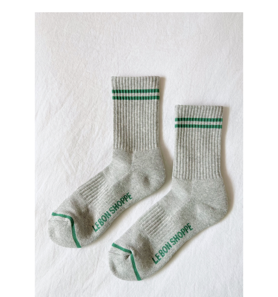 Le Bon Shoppe - Le Bon Shoppe - Boyfriend Socks Extended Grey