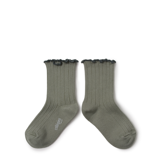 Kids shoe online Collegien short socks Short stocking Delphine sauge