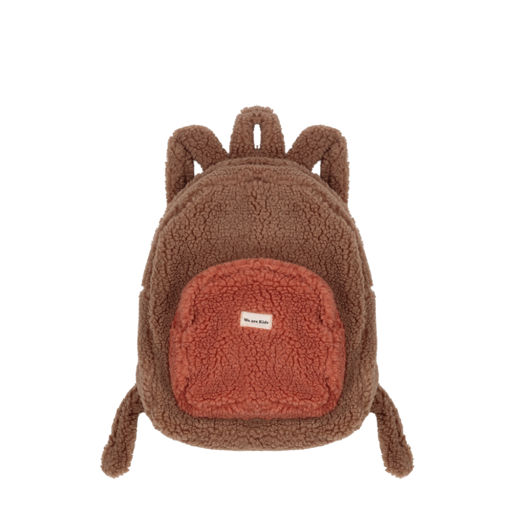 We Are Kids - Brown teddy backpack We Are Kids