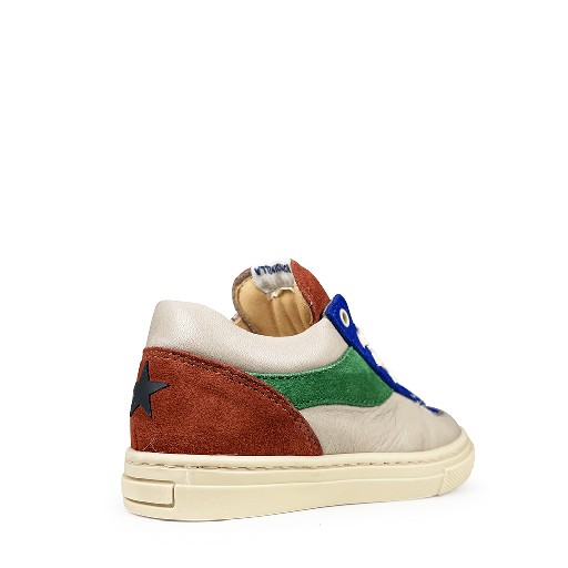 Rondinella trainer Grey sneaker with multicolored accents