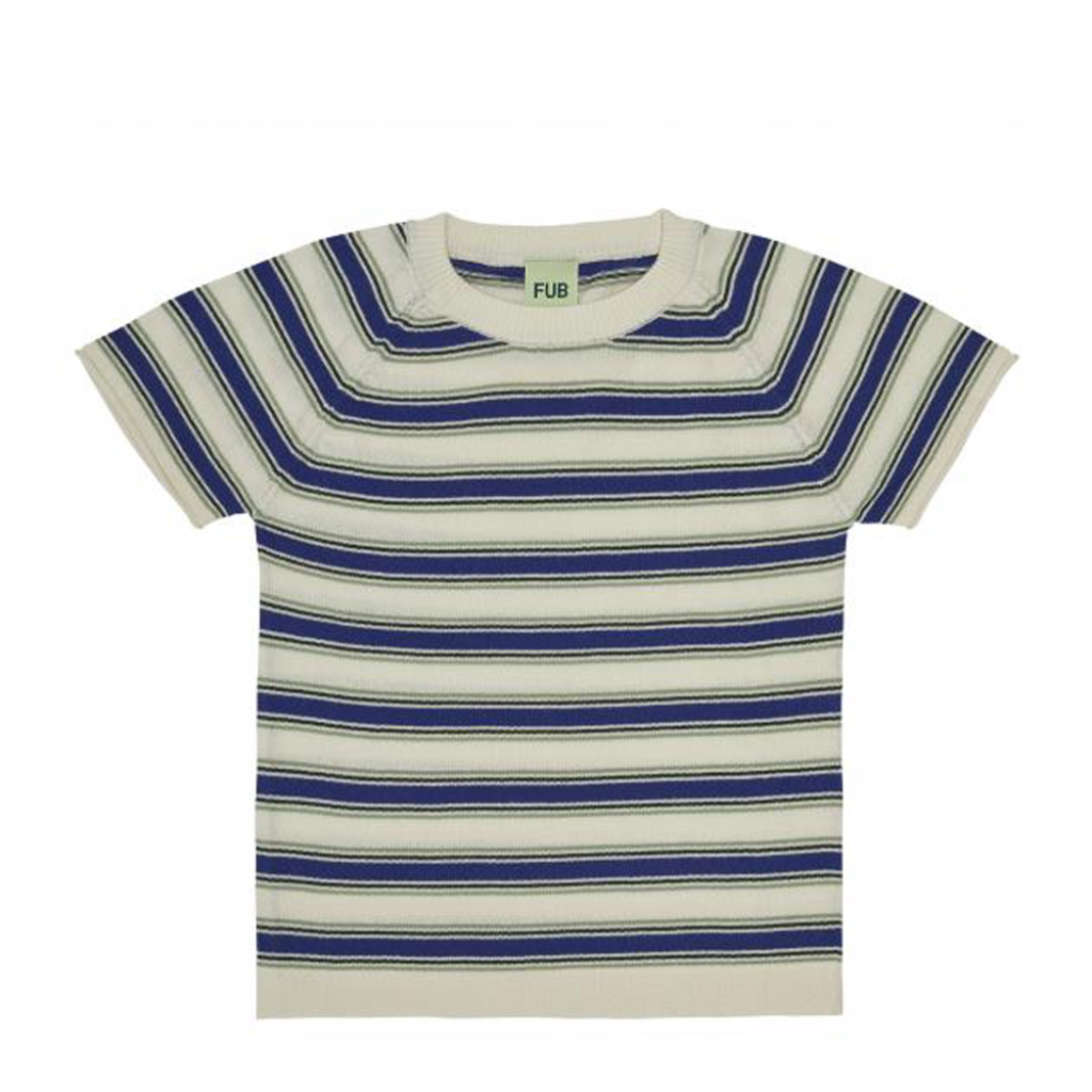 FUB - Ecru striped T-shirt FUB