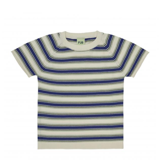 Kids shoe online FUB t-shirts Ecru striped T-shirt FUB