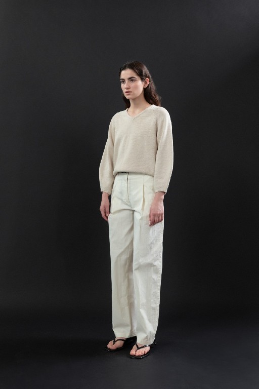 Anna Pops trousers Off white trousers