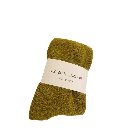 Kinderschoen online Le Bon Shoppe korte kousen Le Bon Shoppe - oker/olijf groen - cloud socks