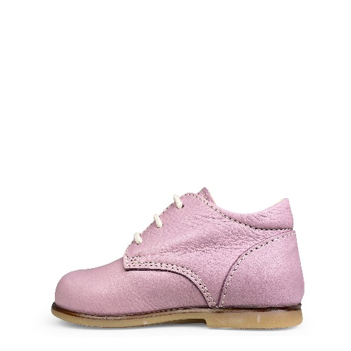 Ocra first walkers Lilac lace shoe