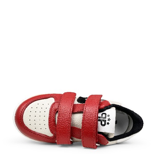 HIP trainer Sneaker velcro red