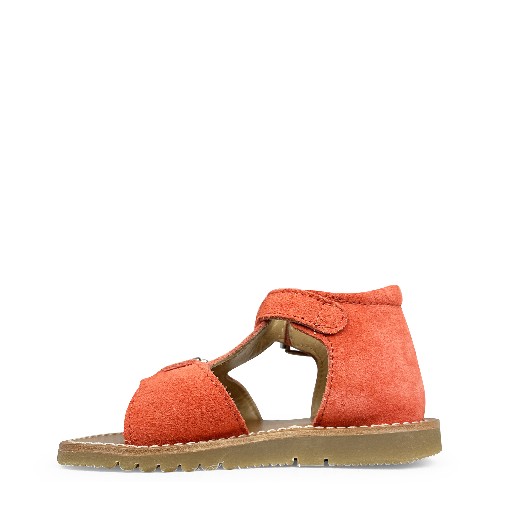 Gallucci sandals Orange sandal with buckles