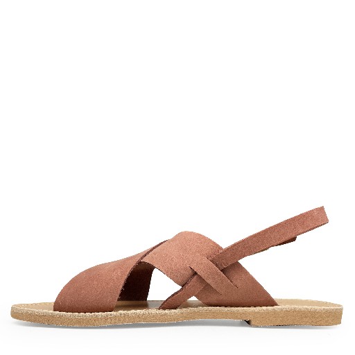 Thluto sandals Brown leather slippers