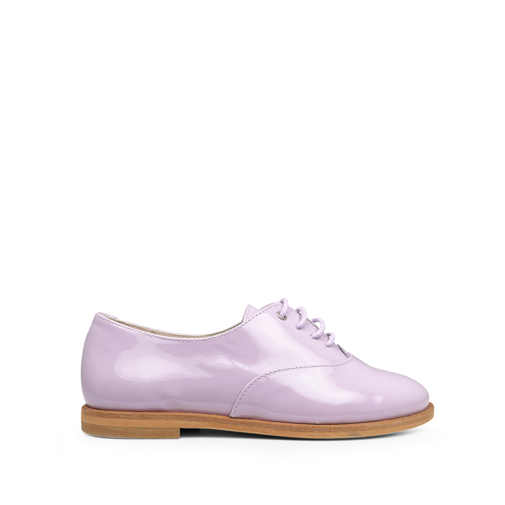 Beberlis - Elegant lilac derby shoe
